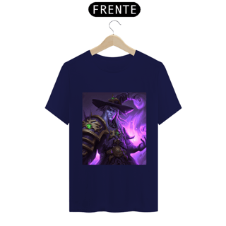 Nome do produto Camiseta Unissex Warlock Bruxo World of Warcraft Algodão 100