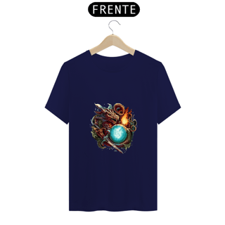 Nome do produto Camiseta Unissex Dragão Bola de Cristal Dungeons & Dragons Algodão 100