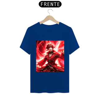 Nome do produto Camiseta Unissex Red Mage Mago Vermelho Final Fantasy Algodão 100