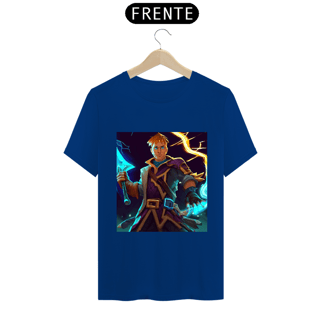 Nome do produto Camiseta Unissex Runescape Guerreiro Mago Aventureiro Algodão 100