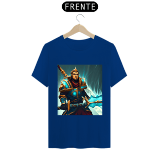Nome do produto Camiseta Unissex Runescape Guerreiro Espada Grande Algodão 100