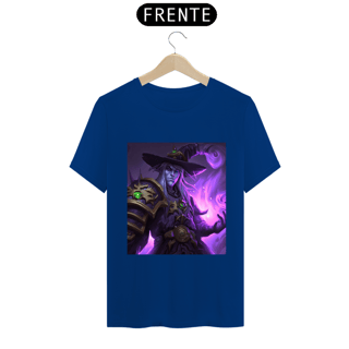 Nome do produto Camiseta Unissex Warlock Bruxo World of Warcraft Algodão 100
