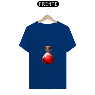 Nome do produto Camiseta Unissex Poção de Vida RPG Vermelha Algodão 100