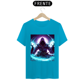 Nome do produto Camiseta Black Mage Mago Calsse MMORPG RPG Games