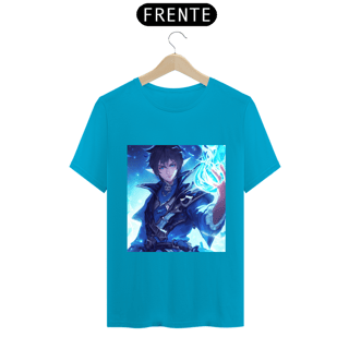 Nome do produto Camiseta Unissex Blue Mage Mago Azul Job Final Fantasy Algodão 100