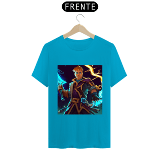 Nome do produto Camiseta Unissex Runescape Guerreiro Mago Aventureiro Algodão 100