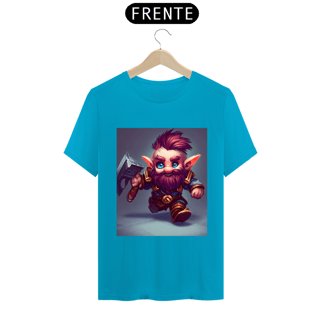 Nome do produto Camiseta Unissex Gnomo World of Warcraft Algodão 100