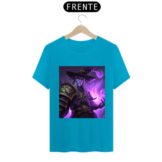 Nome do produto Camiseta Unissex Warlock Bruxo World of Warcraft Algodão 100
