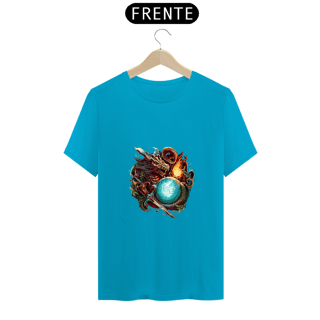 Nome do produto Camiseta Unissex Dragão Bola de Cristal Dungeons & Dragons Algodão 100