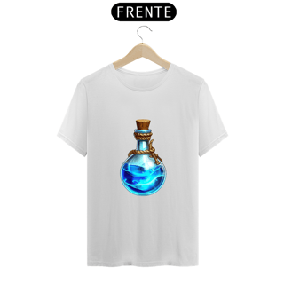 Camiseta Poção Azul Mana MP MMO RPG Brenommorpg