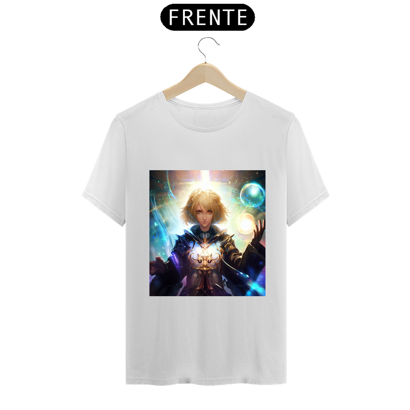 Camiseta White Mage Classe Mago Branco MMORPG RPG Fantasia 2