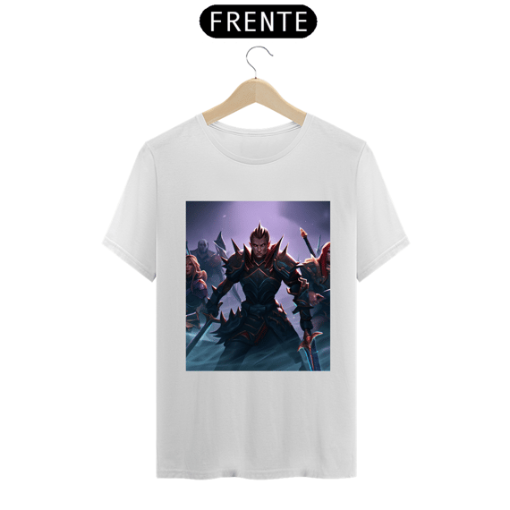 Camiseta Classe Guerreiro Warrior MMORPG RPG Fantasia Games Jogos 6
