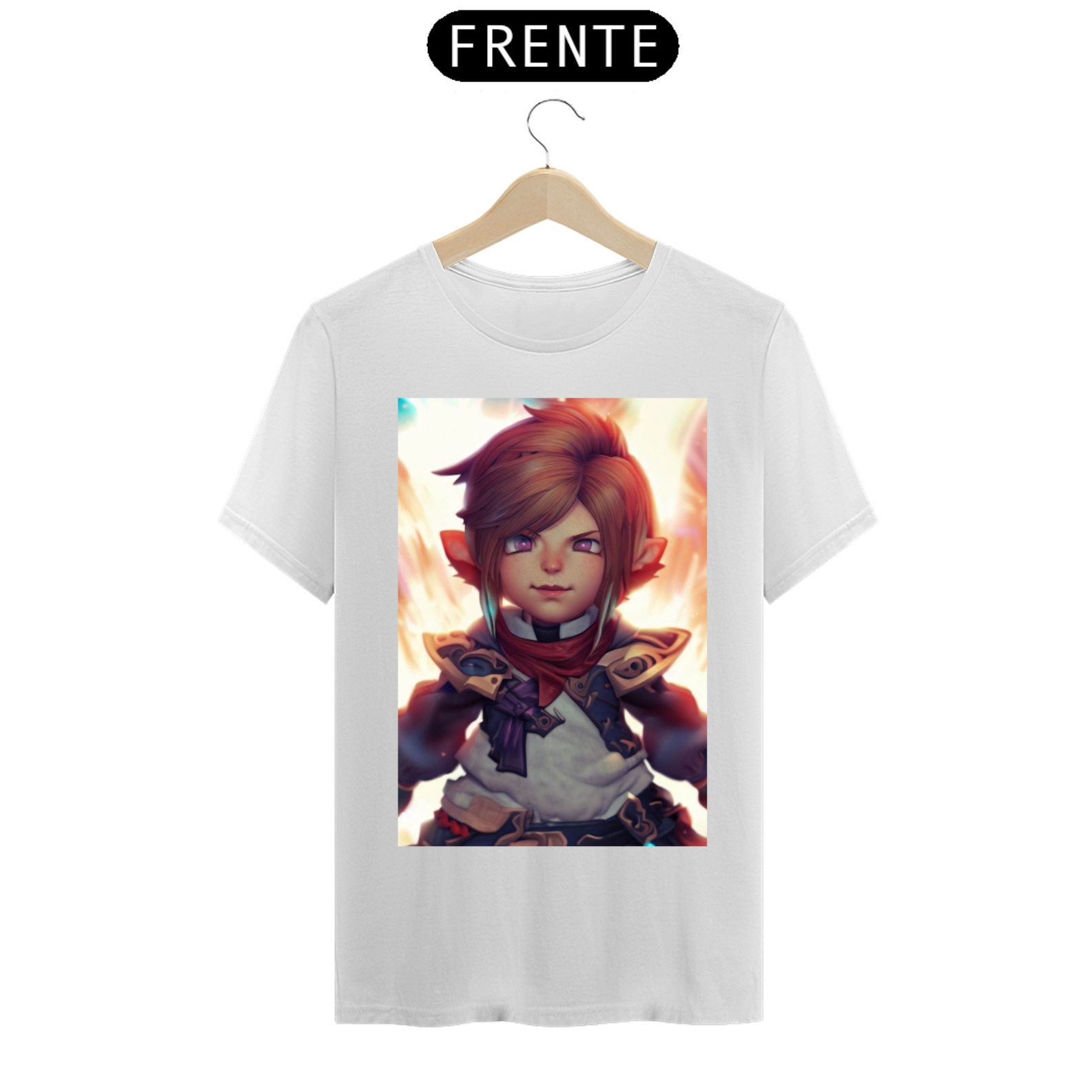 Camiseta Unissex Lalafell Final Fantasy Algodão 100