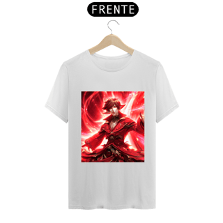 Nome do produto Camiseta Unissex Red Mage Mago Vermelho Final Fantasy Algodão 100