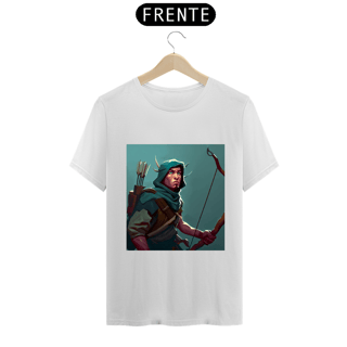 Camiseta Unissex Runescape Arqueiro Algodão 100