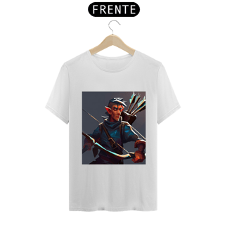 Camiseta Unissex Runescape Arqueiro Algodão 100