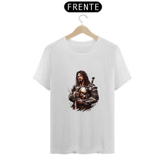 Camiseta Unissex Aragorn Senhor dos Anéis Lotr Algodão 100