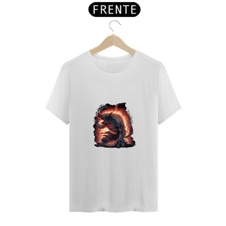 Nome do produto Camiseta Unissex Coleção Balrog Senhor dos Anéis Lotr Algodão 100