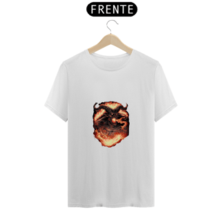 Nome do produto Camiseta Unissex Coleção Balrog Senhor dos Anéis Lotr Algodão 100
