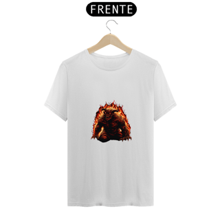 Nome do produto Camiseta Unissex Coleção Balrog Senhor dos Anéis Lotr Algodão 100