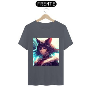 Nome do produto Camiseta Unissex Raça Miqo'te Final Fantasy Algodão 100