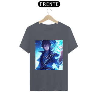 Nome do produto Camiseta Unissex Blue Mage Mago Azul Job Final Fantasy Algodão 100