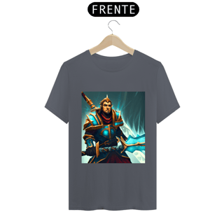 Nome do produto Camiseta Unissex Runescape Guerreiro Espada Grande Algodão 100