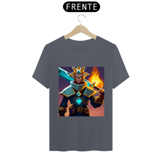 Nome do produto Camiseta Unissex Runescape Guerreiro Espada de Fogo Algodão 100