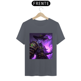 Nome do produto Camiseta Unissex Warlock Bruxo World of Warcraft Algodão 100