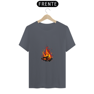 Nome do produto Camiseta Unissex Arte do Fogo Runescape Habilidades Coleção Algodão 100