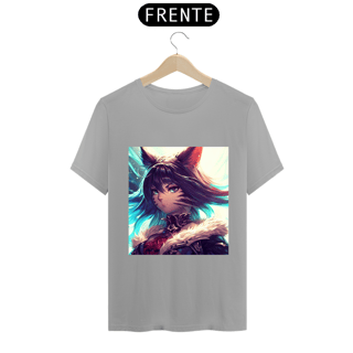 Nome do produto Camiseta Unissex Raça Miqo'te Final Fantasy Algodão 100