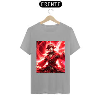 Nome do produto Camiseta Unissex Red Mage Mago Vermelho Final Fantasy Algodão 100