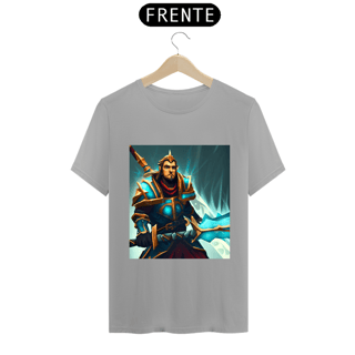 Nome do produto Camiseta Unissex Runescape Guerreiro Espada Grande Algodão 100
