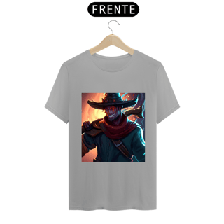 Nome do produto Camiseta Unissex Runescape Mago Algodão 100