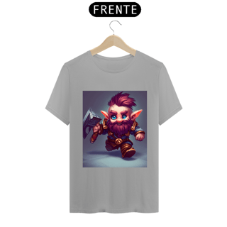 Nome do produto Camiseta Unissex Gnomo World of Warcraft Algodão 100