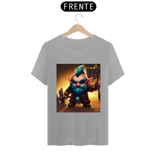 Nome do produto Camiseta Unissex Gnomo World of Warcraft Algodão 100
