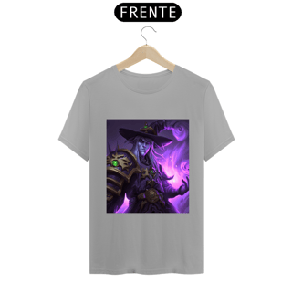 Nome do produto Camiseta Unissex Warlock Bruxo World of Warcraft Algodão 100