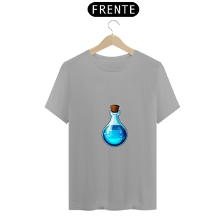Nome do produto Camiseta Unissex Poção de MP Energia RPG Azul Algodão 100