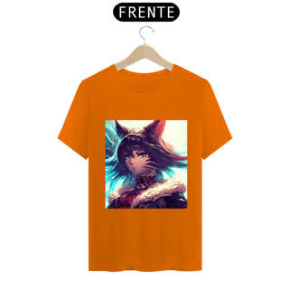 Nome do produto Camiseta Unissex Raça Miqo'te Final Fantasy Algodão 100