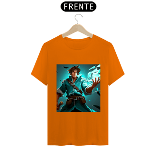 Nome do produto Camiseta Unissex Runescape Mago Guerreiro Algodão 100