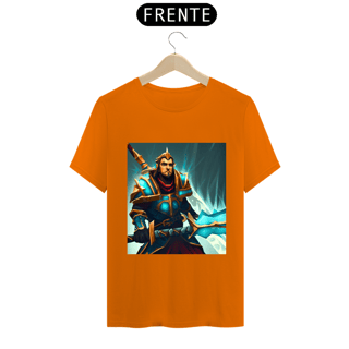 Nome do produto Camiseta Unissex Runescape Guerreiro Espada Grande Algodão 100