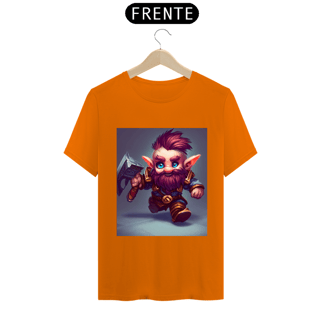 Nome do produto Camiseta Unissex Gnomo World of Warcraft Algodão 100