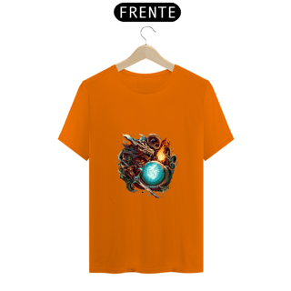 Nome do produto Camiseta Unissex Dragão Bola de Cristal Dungeons & Dragons Algodão 100