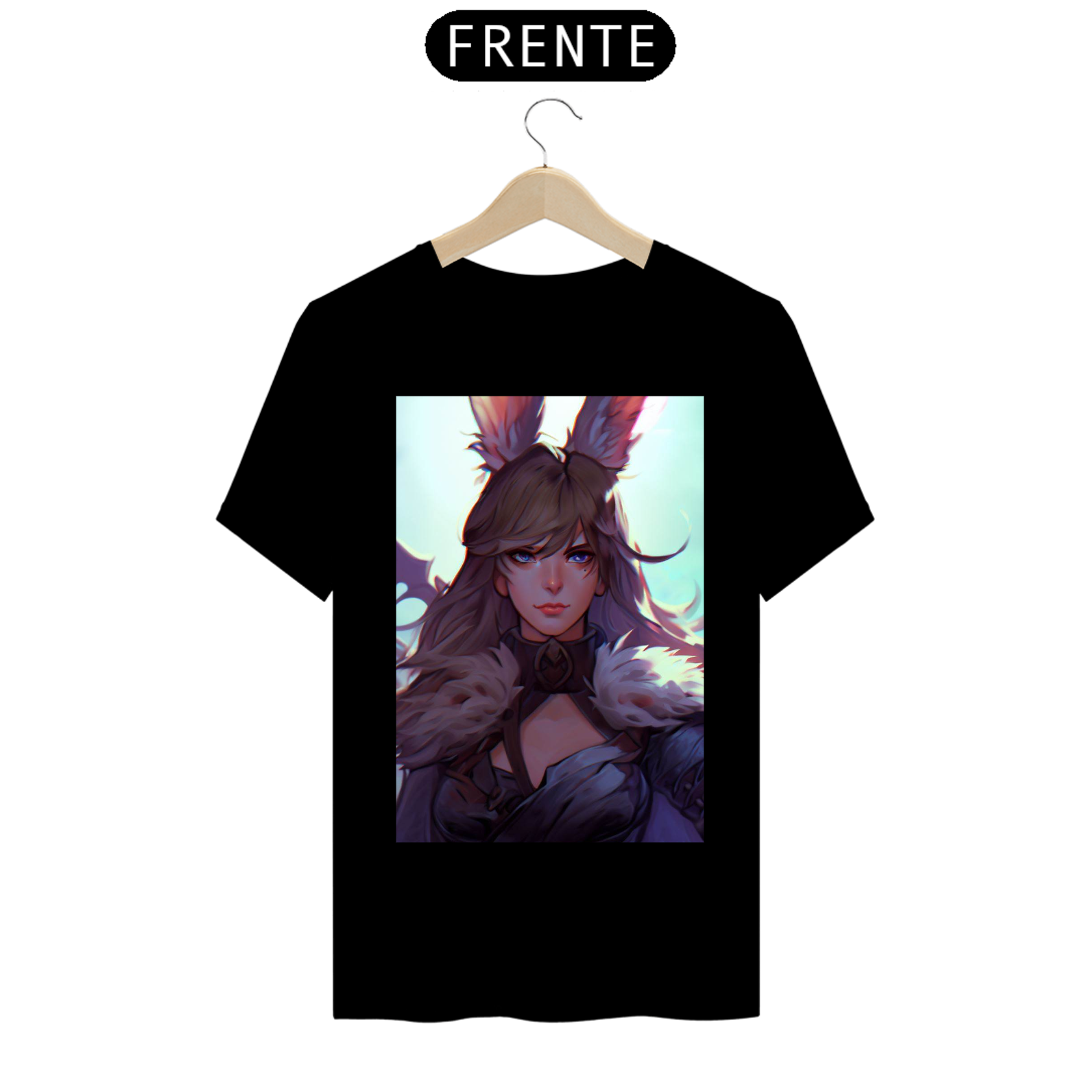 Camiseta Unissex Viera Mulher Final Fantasy Algodão 100