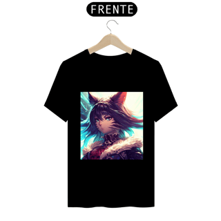 Nome do produto Camiseta Unissex Raça Miqo'te Final Fantasy Algodão 100