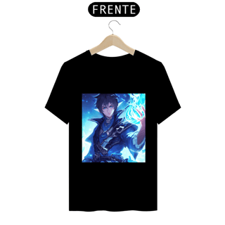 Nome do produto Camiseta Unissex Blue Mage Mago Azul Job Final Fantasy Algodão 100