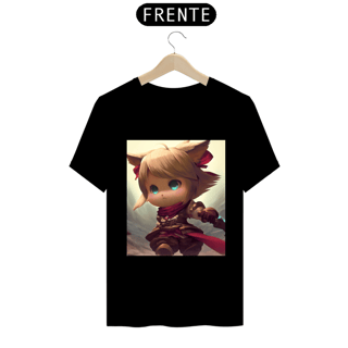 Camiseta Unissex Lalafell Final Fantasy Algodão 100