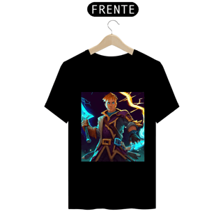 Camiseta Unissex Runescape Guerreiro Mago Aventureiro Algodão 100