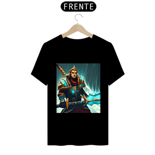 Nome do produto Camiseta Unissex Runescape Guerreiro Espada Grande Algodão 100