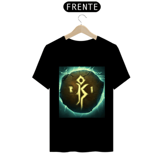 Camiseta Unissex Runescape Runas Coleção Algodão 100